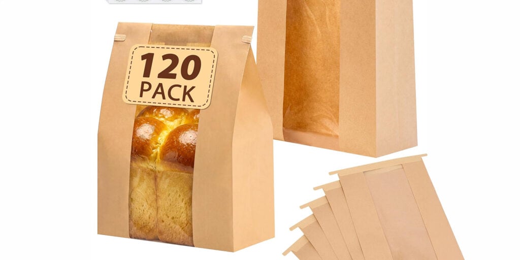 Reusable bread storage bags for keeping homemade sourdough fresh