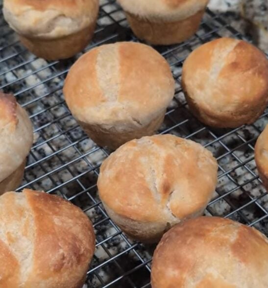 Buttery Sourdough Pull-Apart Rolls (Perfect for Thanksgiving Dinner)